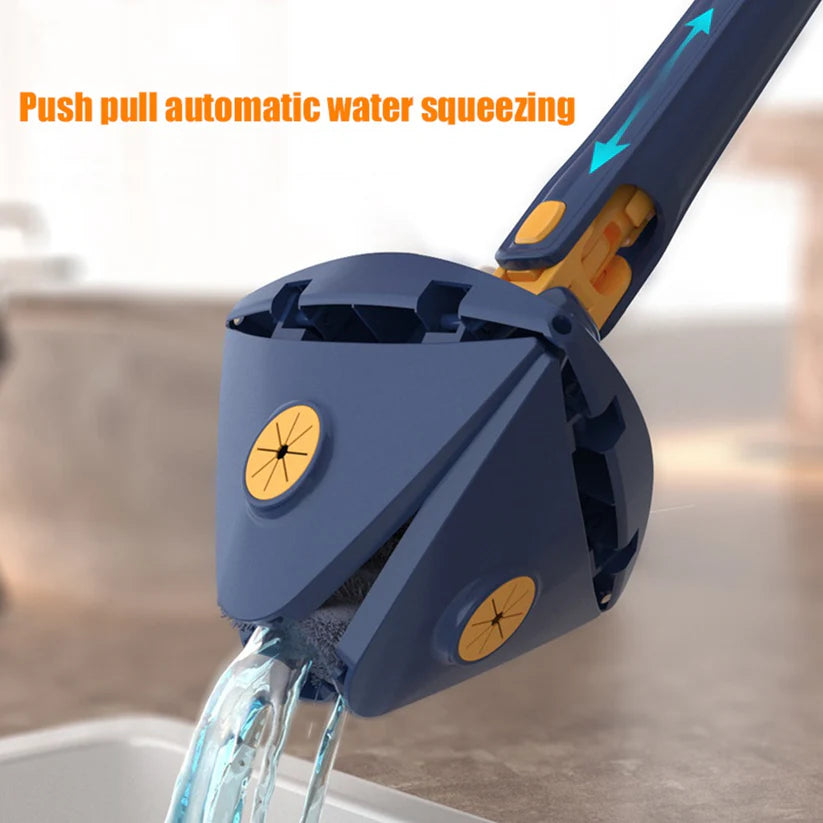 Rotatable Butterfly Triangle Cleaning Mop