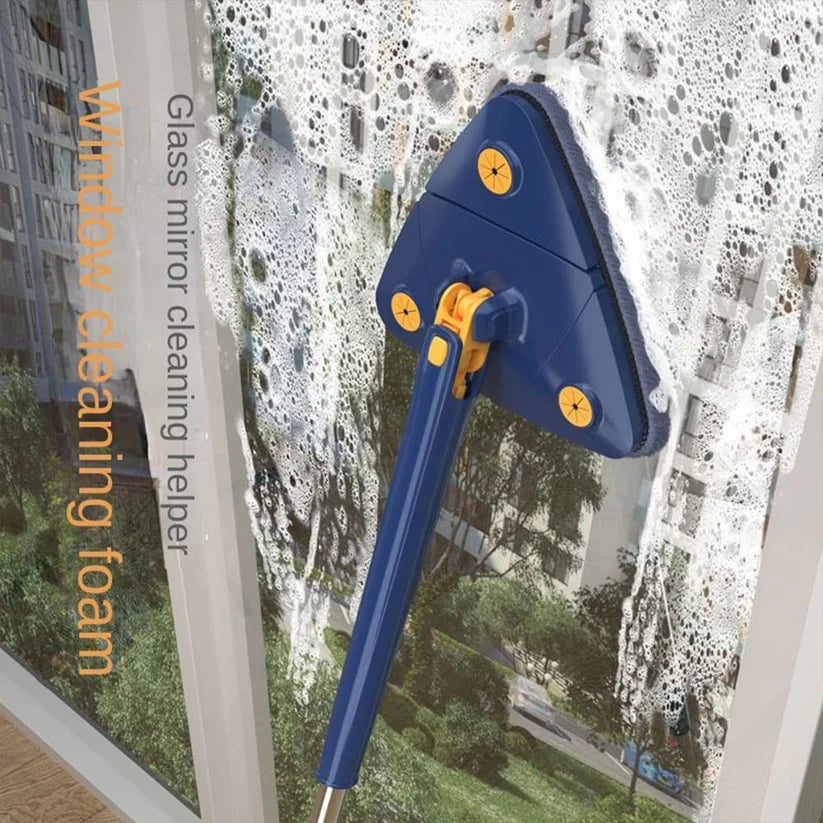 Rotatable Butterfly Triangle Cleaning Mop